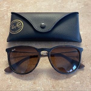 RayBan Erika Classic Tortoise Polarized Sunglasses